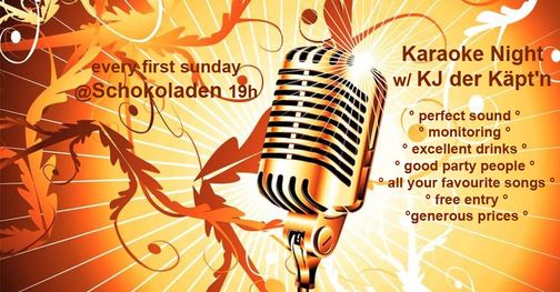 Karaoke im Schokoladen