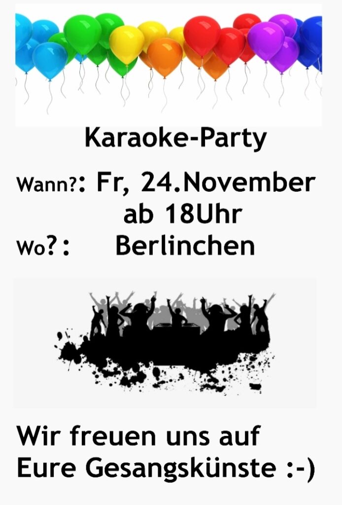 Karaoke im Berlinchen