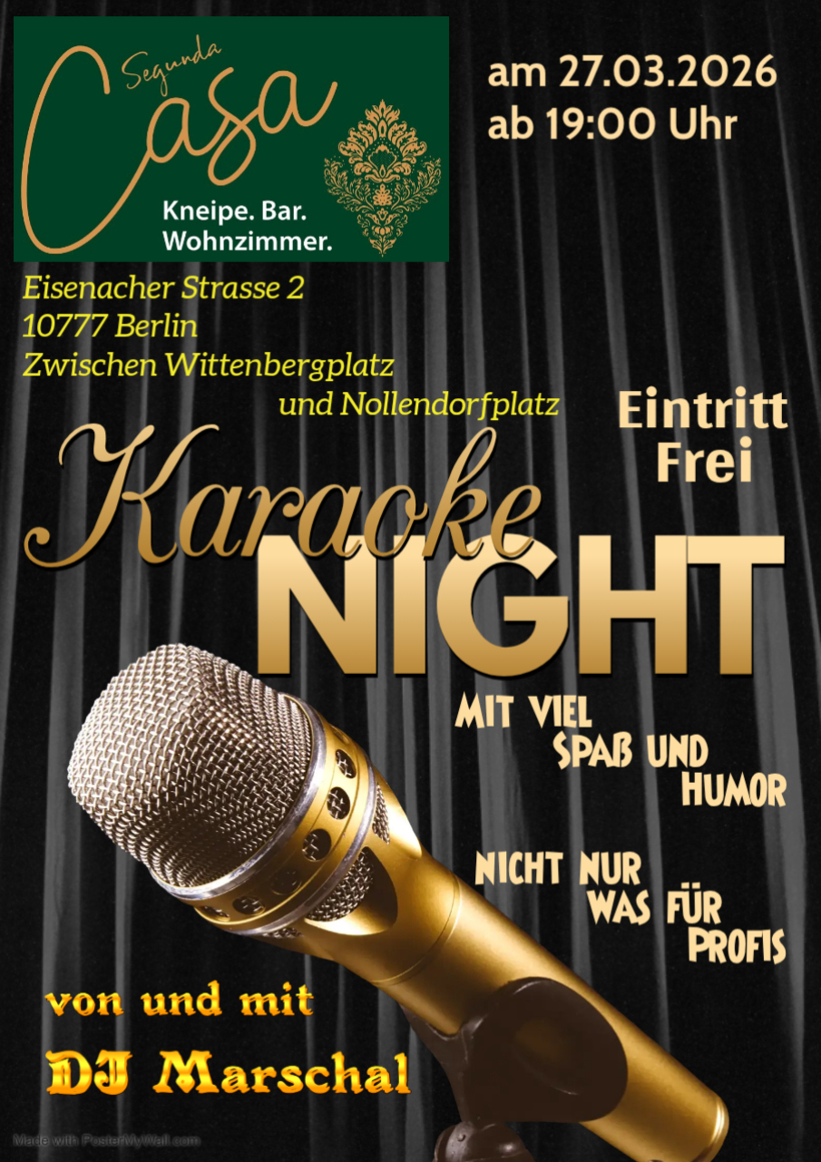 1 Jähriges Karaoke im Segunda Casa