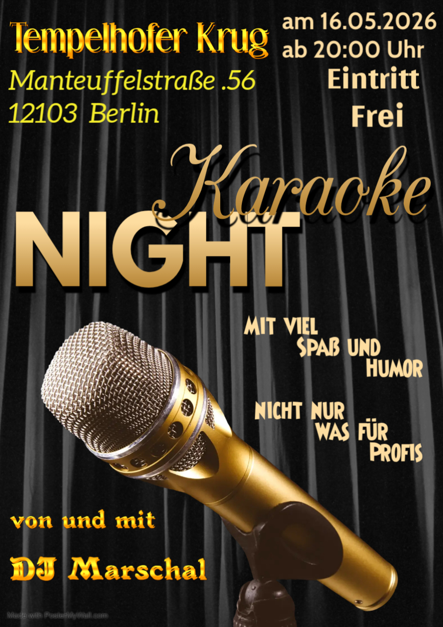 We are Back im Tempelhofer Krug Karaoke